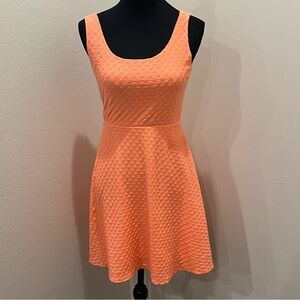 Mossimo bright pink/orange sleeveless dress
